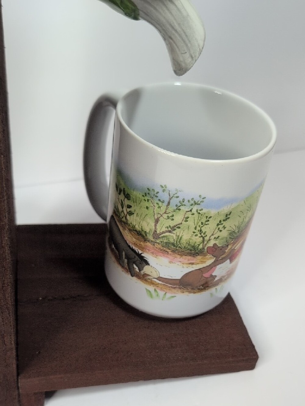 Rustic Wooden Handmade Bird Feeder "Down The Rabbits Hole" - Picture 6 of 16